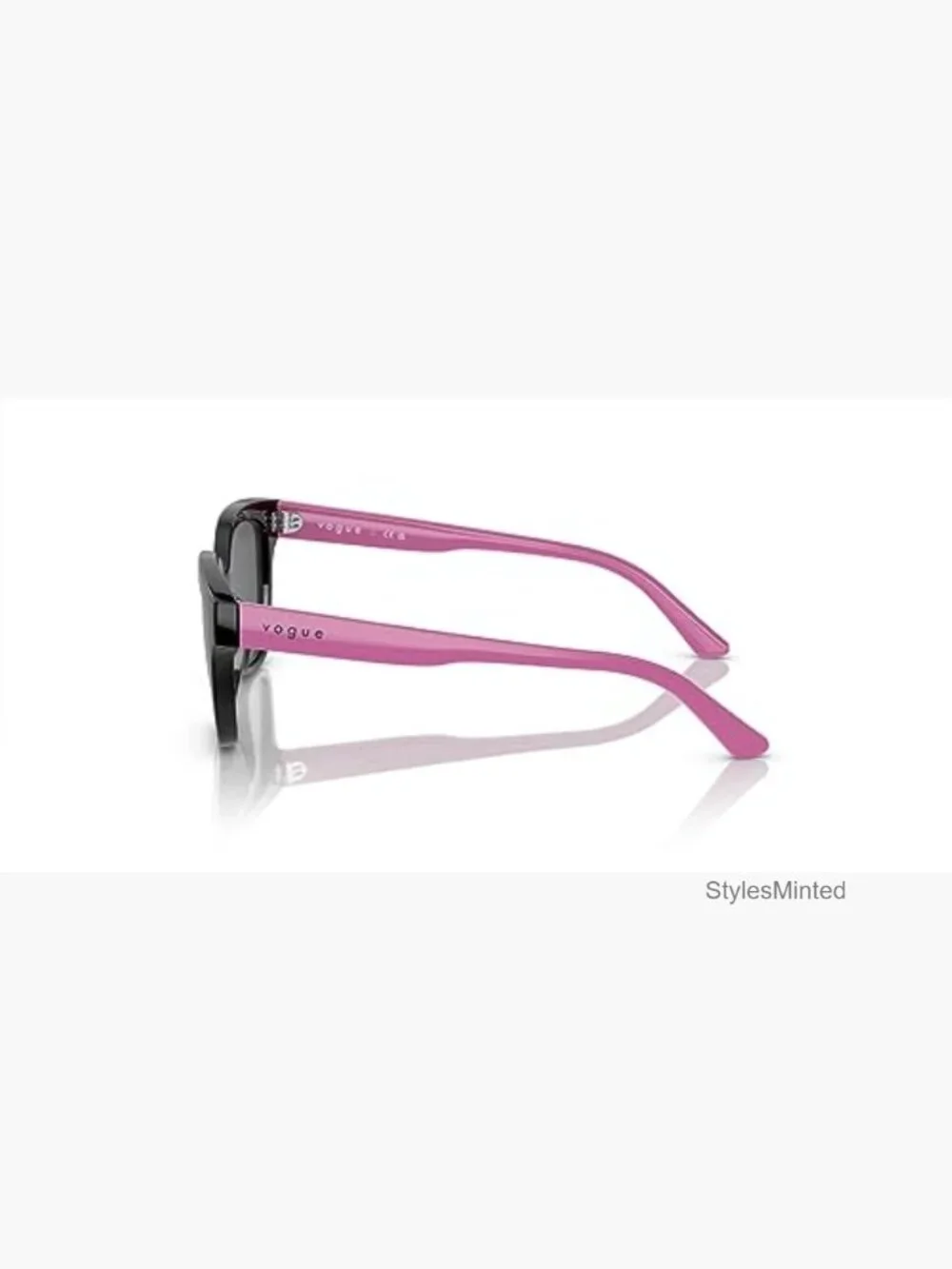 Kids Sunglasses Full Rim Black Frame Dark Lenses 48mm